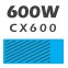 600W CX600 80 PLUS® Bronze Certified Power Supply
