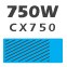750W CX750 80 PLUS® Bronze Certified Power Supply
