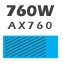 760W AX760 80 PLUS® Platinum Certified Fully-Modular Power supply