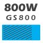 800W GS800 80 PLUS® Bronze Certified Power Supply