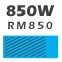 850W RM850 80 PLUS® Gold Certified Fully Modular Power Supply